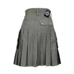 Men’s Olive Green Utility Kilt with Double Buckles - Image 4