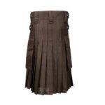 Traditional Brown Utility Wool Kilt - Image 3