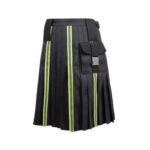 Men's Black Firefighter Kilt - Image 2
