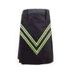 Men's Black Firefighter Kilt