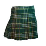Women’s Irish National Tartan Mini Kilt - Image 3