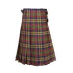 Classic Cork County Tartan Kilt with Green, Red, and Yellow Plaid Design - Image 3