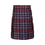 Boys' Traditional Red Tartan Kilt - Image 3