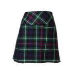 Women’s Mackenzie Tartan Mini Kilt with Buckle Straps - Image 3