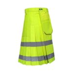 Men's High-Visibility Yellow Utility Kilt - Image 2