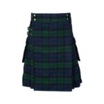 Boys' Traditional Tartan Kilt with Pockets