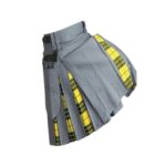 Men’s Grey Hybrid Utility Kilt with MacLeod of Lewis Tartan Accents - Image 2