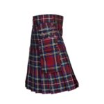 Boys' Traditional Red Tartan Kilt - Image 2