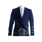 Premium Handmade Scottish Prince Charlie Jacket with Vest