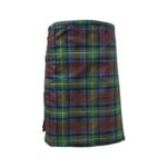 Traditional Isle of Skye Tartan Kilt in Earthy Green and Brown Plaid
