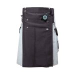 Men’s Two-Tone Utility Kilt – Stylish & Functional with Pockets