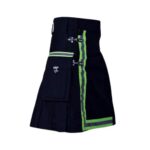 Men's Navy Blue Firefighter Kilt - Image 2