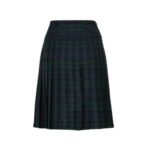 Women’s Black Watch Full-Length Tartan Kilt with Buckle Straps - Image 3