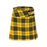 Women’s MacLeod of Lewis Tartan Mini Kilt with Buckle Straps - Image 2