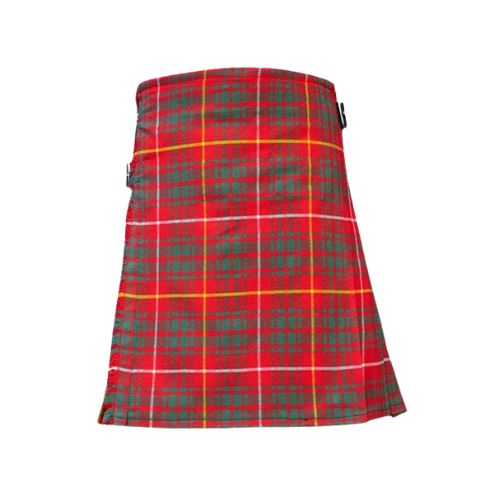 24-7.jpg Vibrant Clan Bruce Tartan Kilt in Red and Green Plaid Design - Image 1