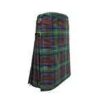 Traditional Isle of Skye Tartan Kilt in Earthy Green and Brown Plaid - Image 2