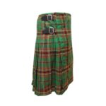 Vibrant Tara Murphy Tartan Kilt with Classic Pleated Design - Image 2