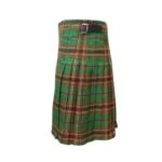 Vibrant Tara Murphy Tartan Kilt with Classic Pleated Design - Image 3