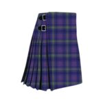 Traditional Monarch of Glen Tartan Kilt in Purple and Green Plaid