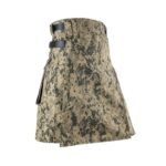 Tactical Camouflage Wool Kilt