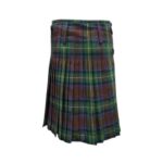 Traditional Isle of Skye Tartan Kilt in Earthy Green and Brown Plaid - Image 4