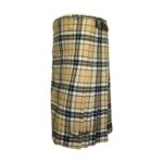 Men Scottish Camel Thompson 8 Yard Tartan Kilt - Image 3