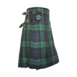 Scottish Black Watch Sports Style 8 Yard Tartan Kilt - Image 2