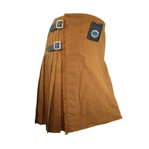 45-2.jpg Men Brown Utility Kilt - Image 1