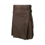 Traditional Brown Utility Wool Kilt