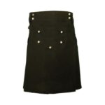 Boys' Black Utility Kilt
