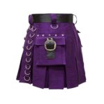Women's Purple Utility Kilt - Image 2