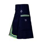 Men's Navy Blue Firefighter Kilt - Image 3