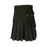 Boys' Black Utility Kilt - Image 4