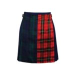 Women’s Black Watch and Wallace Tartan Hybrid Kilt