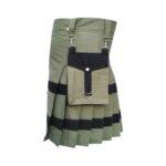 Women’s Classic Utility Kilt with Black Stripes - Image 2