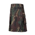 Camo Utility Kilts for Men