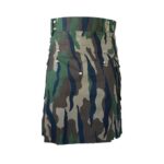 Boys' Camo Utility Kilt with Pockets