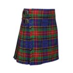 Vibrant Beattie Tartan Kilt in Multicolored Plaid with Classic Pleats - Image 4