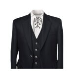 Complete Gents Black Spirit Prestige Kilt Outfit - Prince Charlie Outfit - Image 2