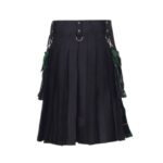 Men's Black and Wallace Hunting Hybrid Kilt - Image 3