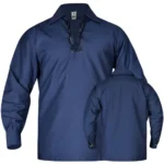 Elegant Scottish Attire - Highland Blue Kilt Shirt