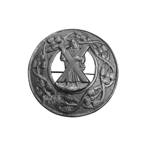 Highland-Kilt-Fly-Plaid-Brooch.png Highland Kilt Fly Plaid Brooch - Image 1