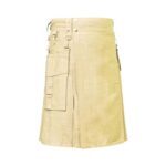Khaki Utility Kilt with Detachable Pockets - Image 2