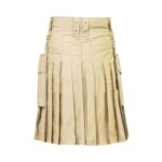 Khaki Utility Kilt with Detachable Pockets - Image 4
