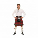 Mens Casual Kilt Outfit - 7 Piece Package