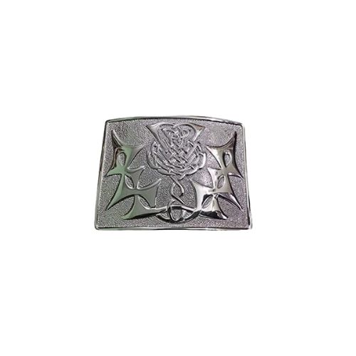 Silver-Kilt-Buckle.jpg Silver Kilt Buckle - Image 1