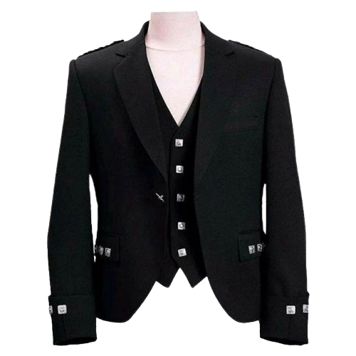 Tweed-Jacket-And-Vest.webp Grey Tweed Jacket and Vest - Image 1