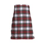 Classic Dress Stewart Tartan Kilt with Traditional Pleated Design