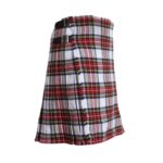 Classic Dress Stewart Tartan Kilt with Traditional Pleated Design - Image 2