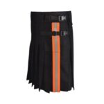 Firefighter Black Kilt Men's - Image 2